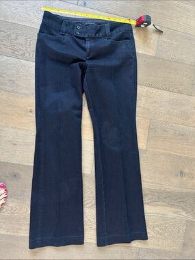 Sloan Banana Republic Women Dark Blue Jean Trousers Stretch 8